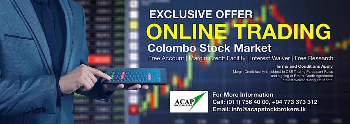 Exclusive Online Trading Offer for Colombo Stock Market