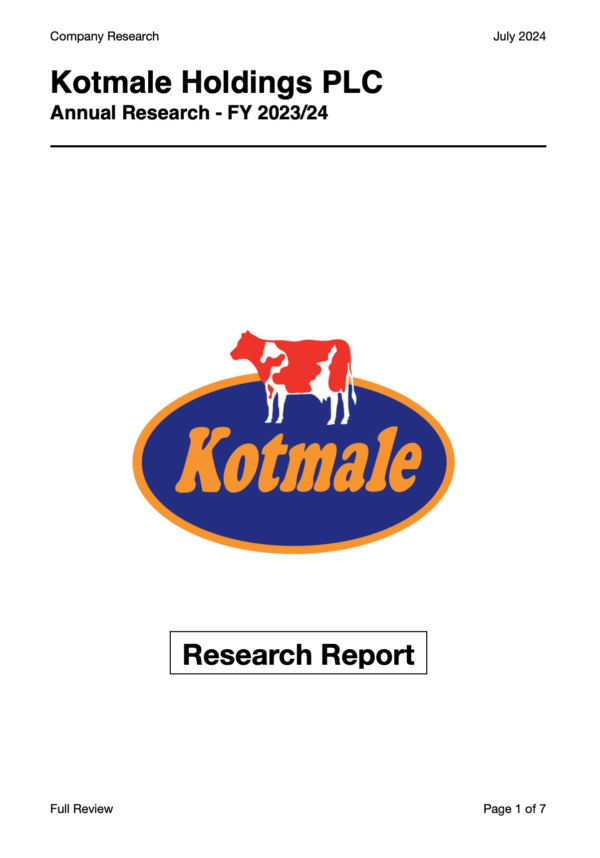 Kotmale Holdings PLC (FY2023/24)