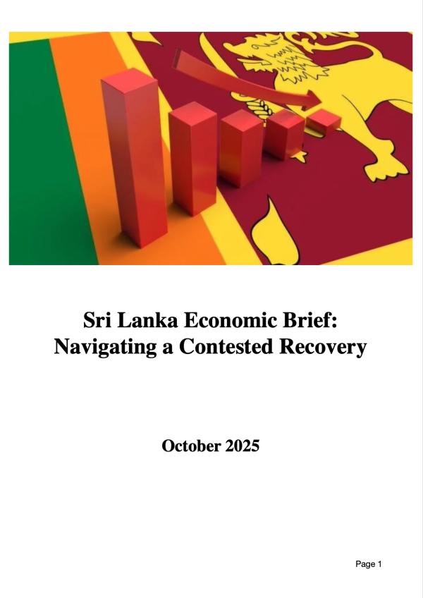 Sri Lanka Economic Brief