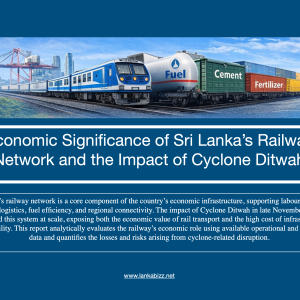 Impact of Cyclone Ditwah: Sri Lanka’s Railway Network