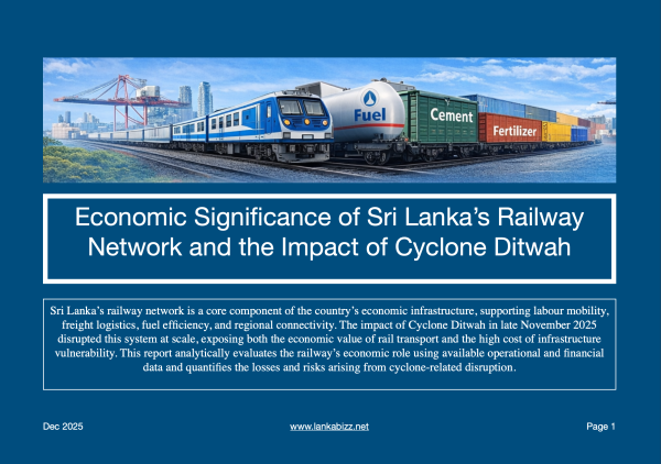 Impact of Cyclone Ditwah: Sri Lanka’s Railway Network